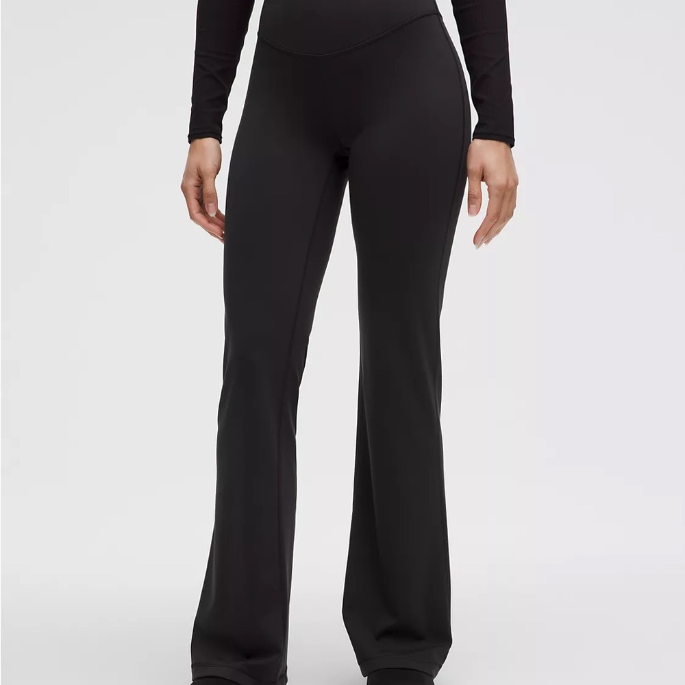 Lululemon Black Ribbed Leggings